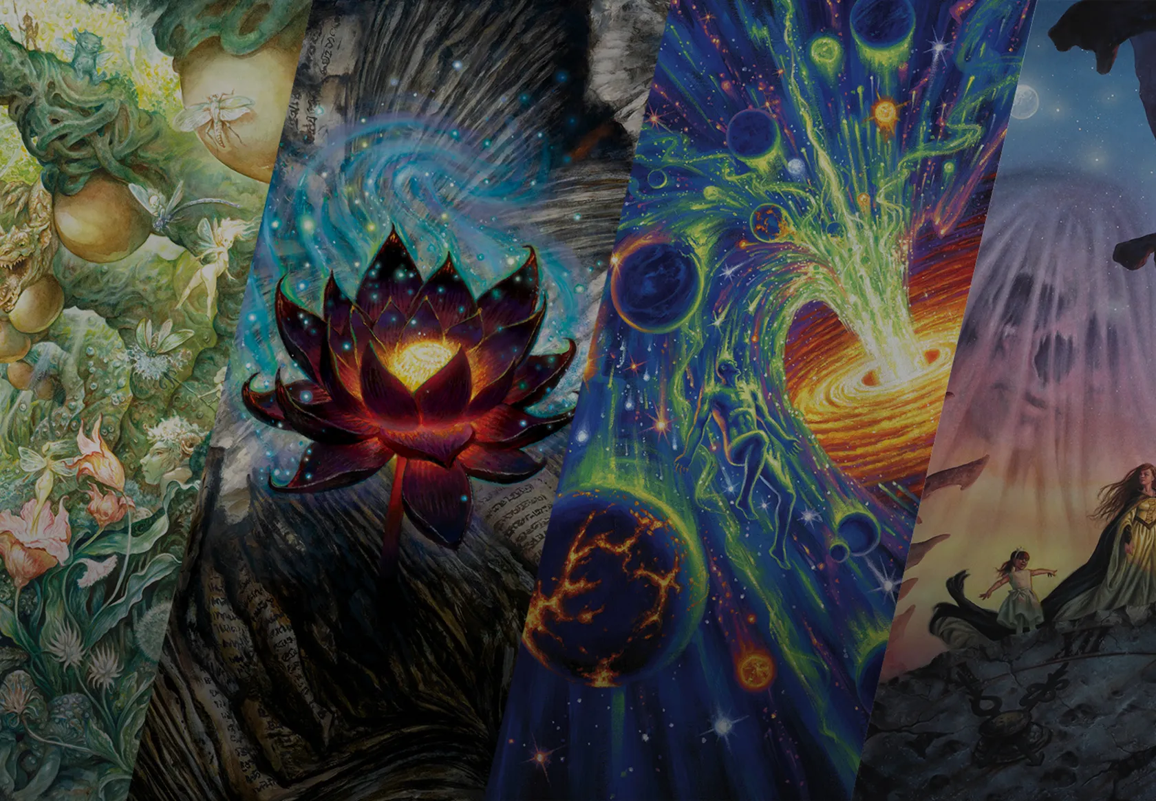 Surreal fantasy artwork from Hit Point Press
